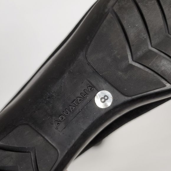 Aquatalia suede ankle wedge booties, size 8 - Picture 6 of 6